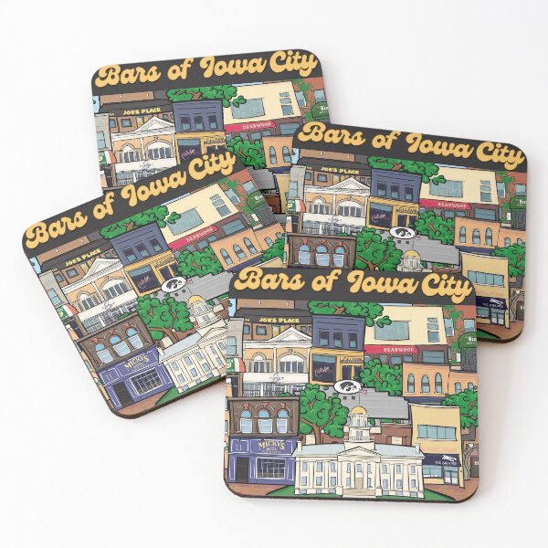 Item preview, Bars of Iowa City designed and sold by Rsssskarts.