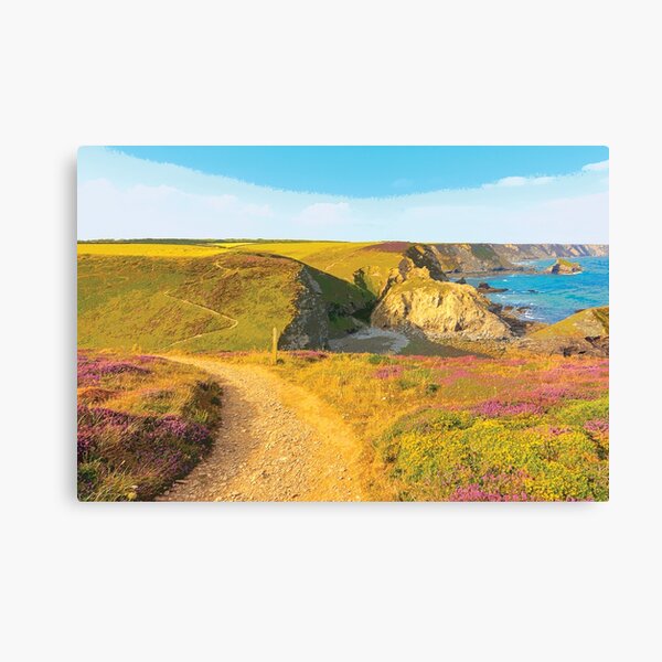 Item preview, South West Coast Path - near Portreath designed and sold by HazyApplePhoto.