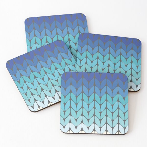 Item preview, Knitting Pattern Blue Ombre designed and sold by VivtheFish.