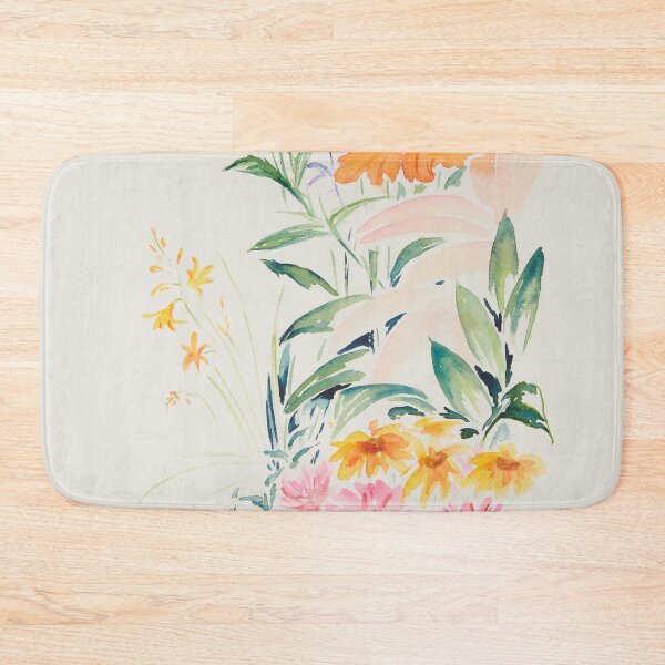 Item preview, Orange flowers designed and sold by Sue Pownall Artist.
