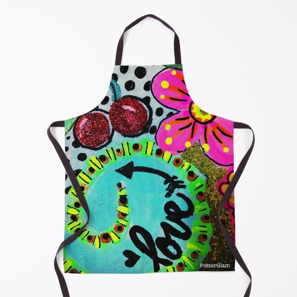 Item preview, Neon Cherry Love designed and sold by PosterGlam.