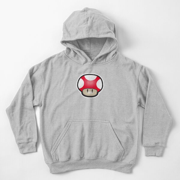 Red Mushroom Kids Pullover Hoodie