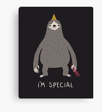 i'm special Canvas Print