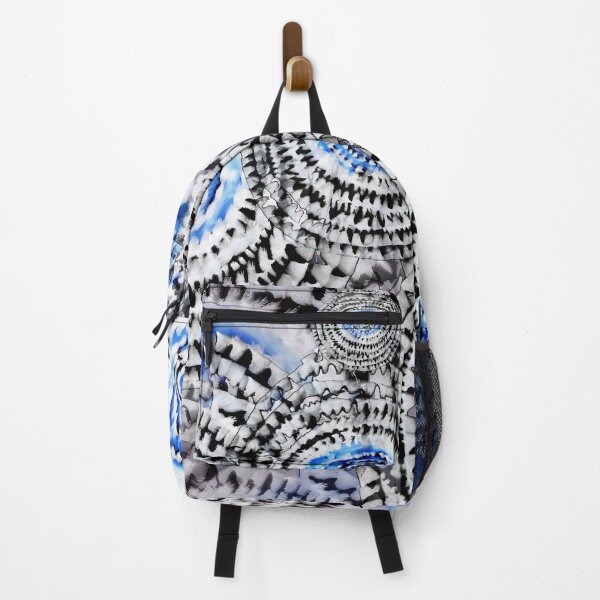 Item preview, Abstract Wheels in Blue, White and Black. designed and sold by FanitsaArt.