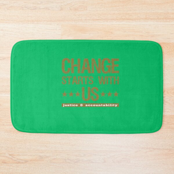 Item preview,  change starts with us justice & accountability designed and sold by Dream-bubble.