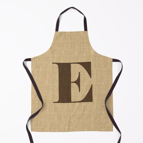 Item preview, Monogram Burlap Initial E designed and sold by Elsy's Art.