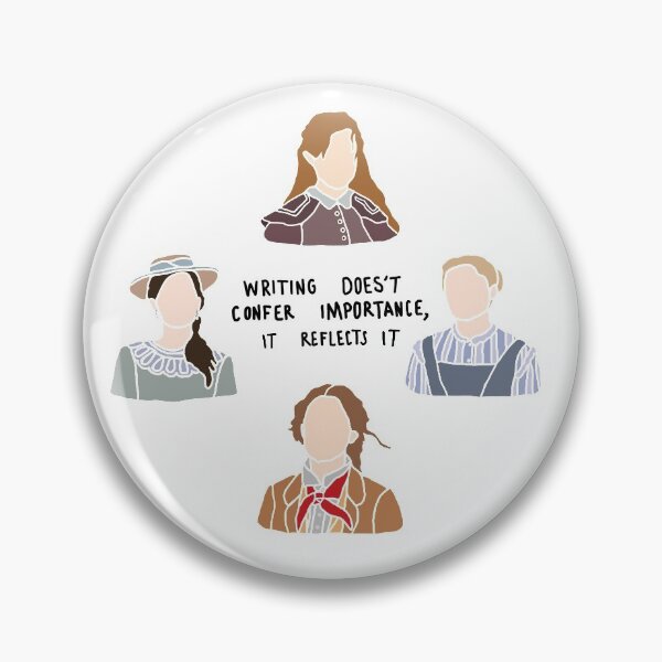 Item preview, "Writing doesn´t confer importance, it reflects it" designed and sold by ihateyourmom   :).