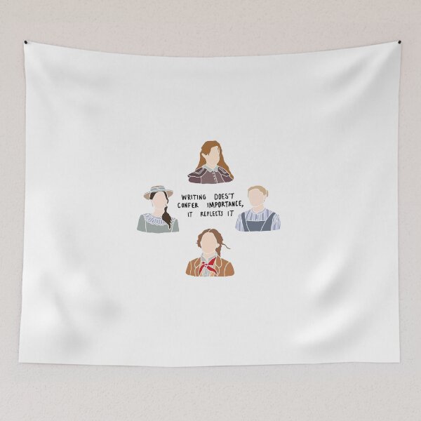 Item preview, "Writing doesn´t confer importance, it reflects it" designed and sold by ihateyourmom   :).