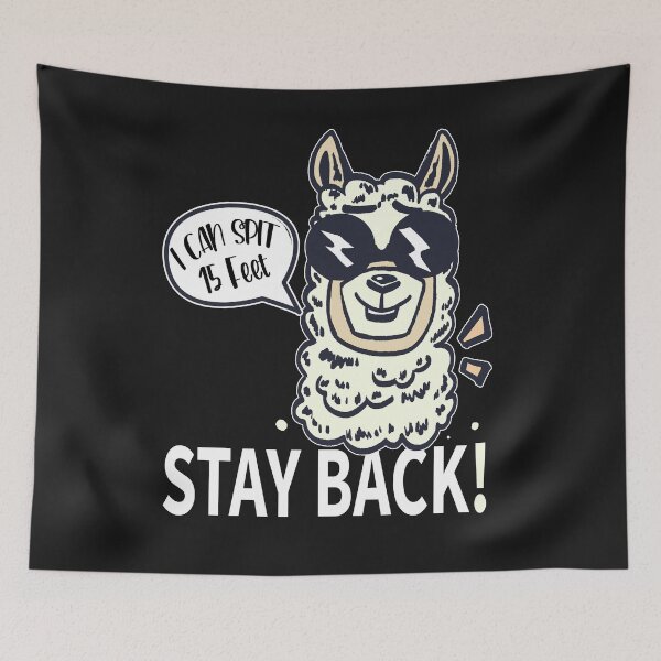Item preview, I can  Spit 15 Feet Funny Llama designed and sold by hayatdesign.