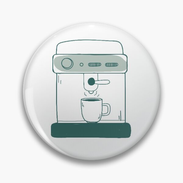 Item preview, Espresso Machine designed and sold by Spitfire July Doodles.