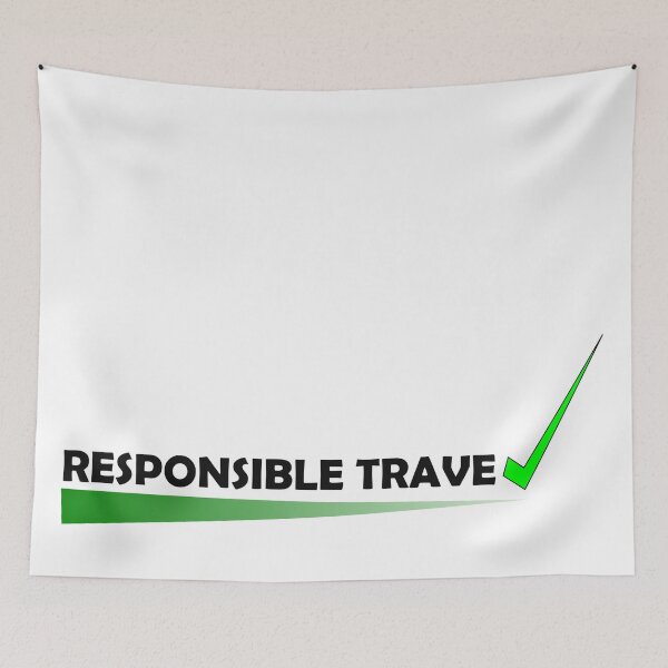 Item preview, Responsible Travel (green) designed and sold by Deegital18.
