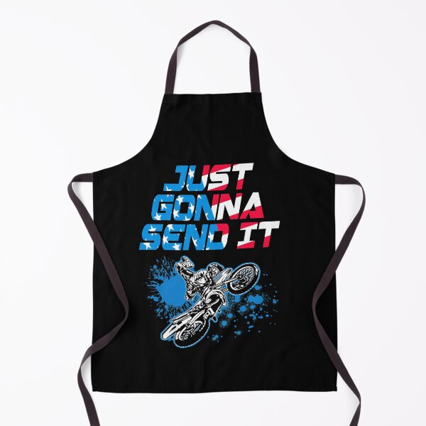 Artikelvorschau, Ich werde es einfach senden - Motocross-Geschenk - Supercross-Design - FMX American Flag entworfen und verkauft von Sean Moon.