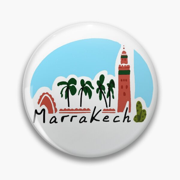 Item preview, Marrakech logo | Morocco designed and sold by Covo Studio.