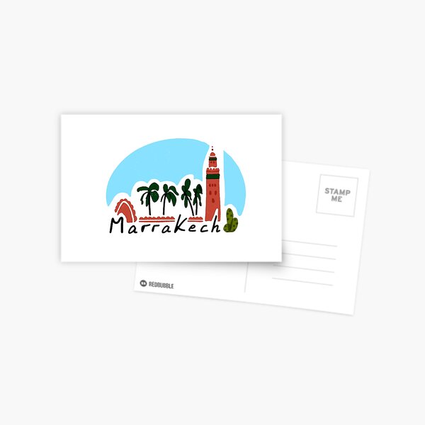 Logotipo de Marrakech | Marruecos Postal