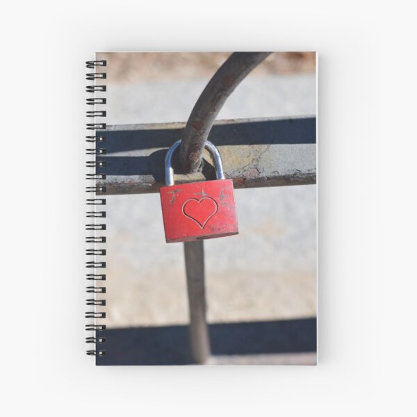 LoveLock Spiral Notebook