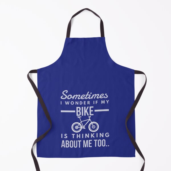 Item preview, Sometimes I wonder if my bike is thinking about me too.. designed and sold by themaskgod.
