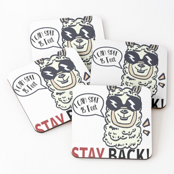 Item preview, I can Spit 15 Feet Funny Llama designed and sold by hayatdesign.