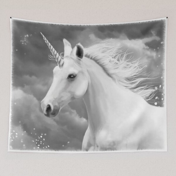 Item preview, Unicorn in Snow designed and sold by Eva Nev.
