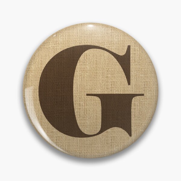 Item preview, Monogram Burlap Initial G designed and sold by Elsy's Art.