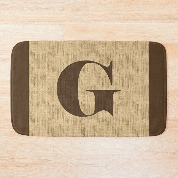 Item preview, Monogram Burlap Initial G designed and sold by Elsy's Art.