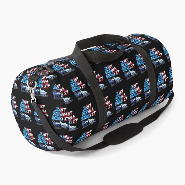 Item preview, Just Gonna Send It - Snowmobile Gift - Larry Enticer Design - Snowcross American Flag designed and sold by Sean Moon.