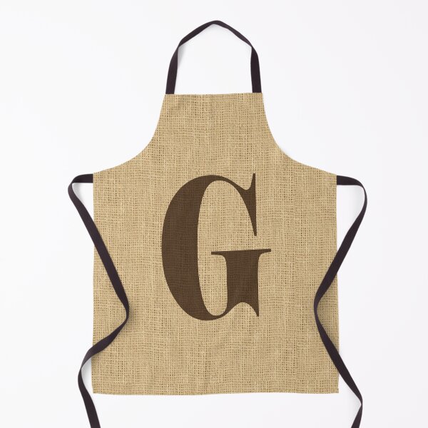 Artikelvorschau, Monogramm-Sackleinen-Initiale G entworfen und verkauft von Elsy's Art.