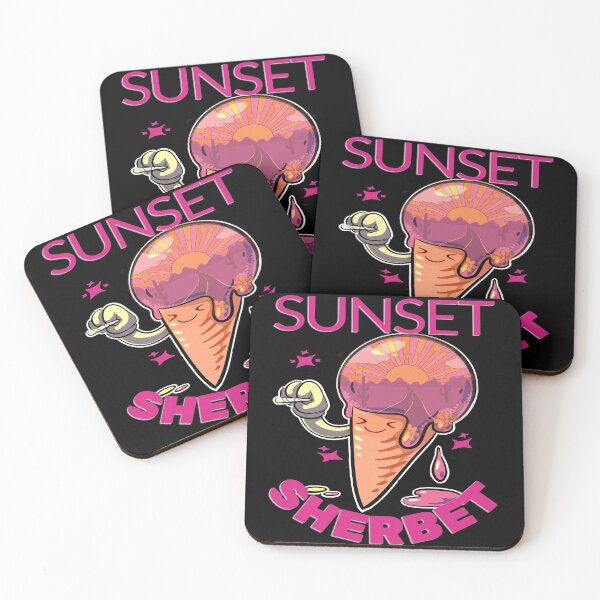 Item preview, Cannabis Strains Sunset Sherbet Kawaii designed and sold by Coder-T.
