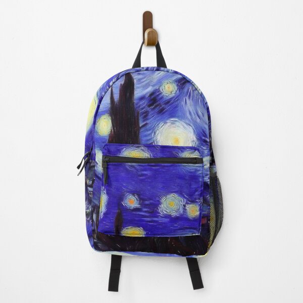 Item preview, A Starry Night Van Gogh Mountain Inspiration Watercolor Painting designed and sold by Angelinas.