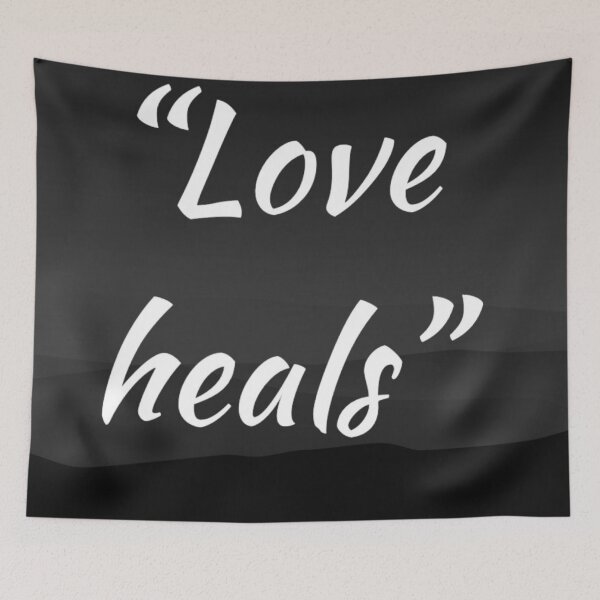 Item preview, “Love heals” designed and sold by TheLifeInspired.