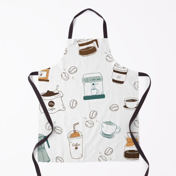 Item preview, Coffee Pattern designed and sold by Spitfire July Doodles.