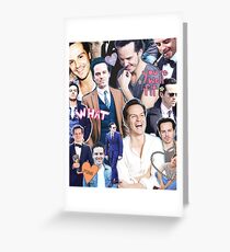 andrew scott collage Greeting Card