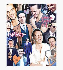 andrew scott collage Photographic Print