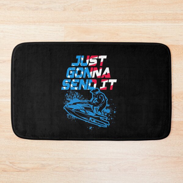 Item preview, Just Gonna Send It - Jet Ski Gift - Jet Skiing Design - FJet Skier American Flag designed and sold by Sean Moon.