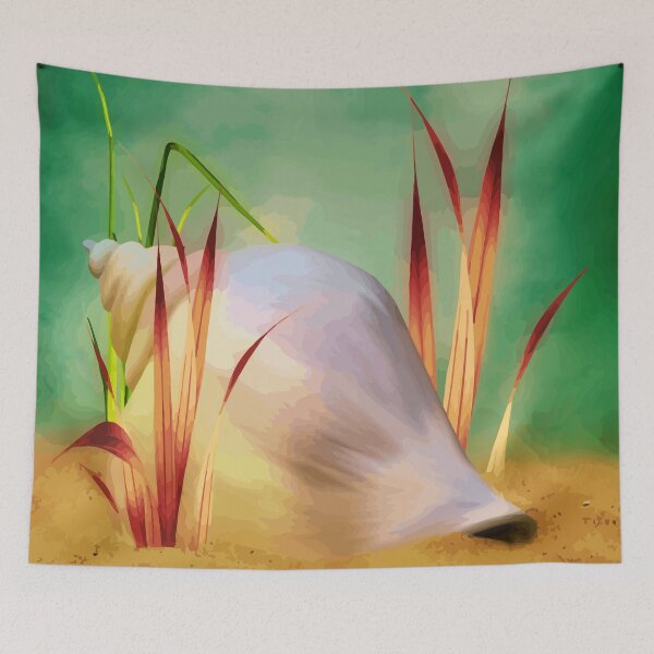Item preview, A beautiful summer day - shell designed and sold by harietteh.