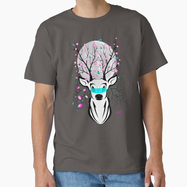 Item preview, Roots To Grow and Wings To Fly (Cherry Blossom Deer) designed and sold by soaringanchor.