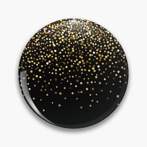 Artikelvorschau, goldener Glitzer entworfen und verkauft von Con Inspo.