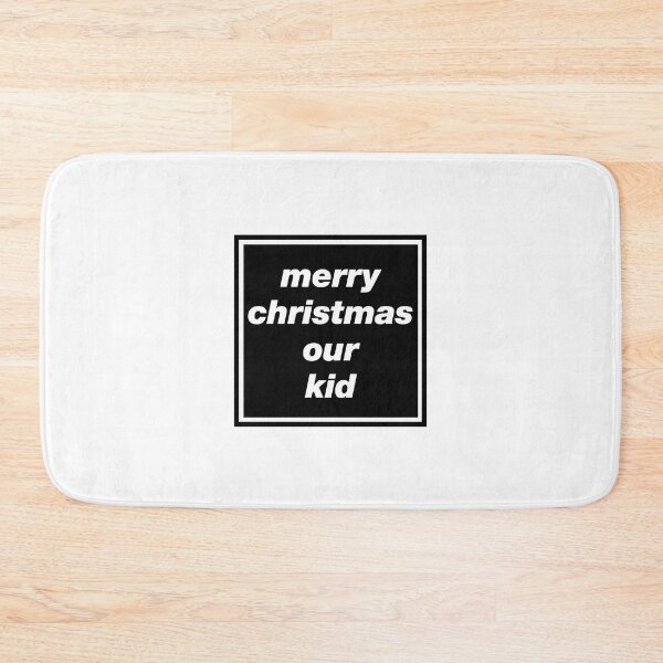 Item preview, 'Merry Christmas Our Kid' Oasis inspired design designed and sold by Rodney's Marketplace.