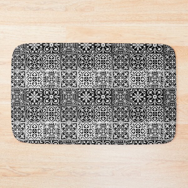 Item preview, Portugese Tiles Black and White designed and sold by lolora.