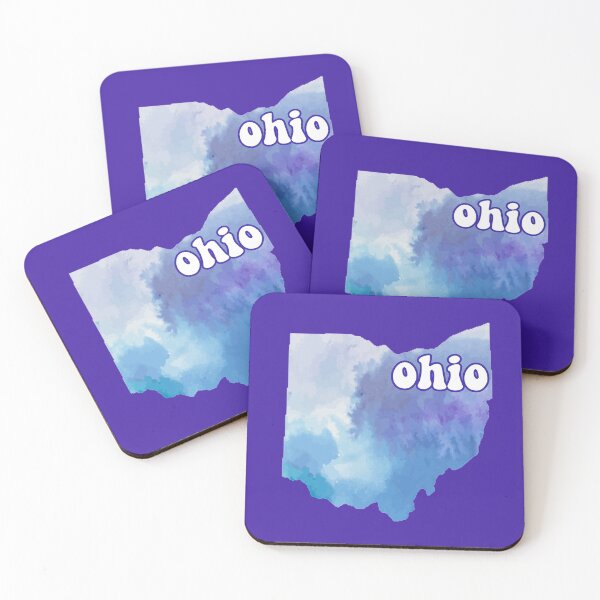 Item preview, Ohio Blue Watercolor Ombre designed and sold by BoldNFresh.