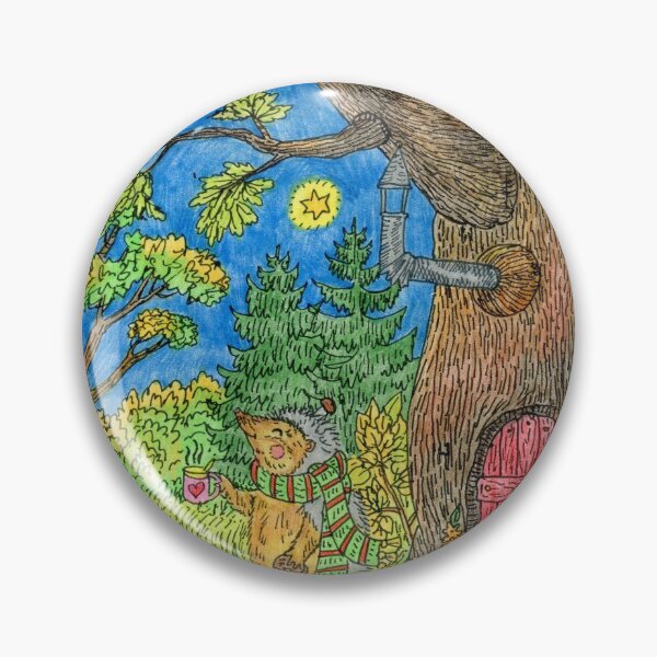 Item preview,  Little hedgehog for a walk. designed and sold by Yovin11.