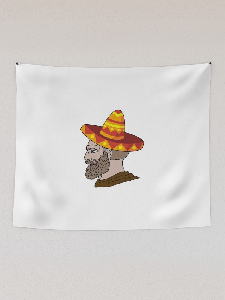 Chad Meme Tapestries for Sale