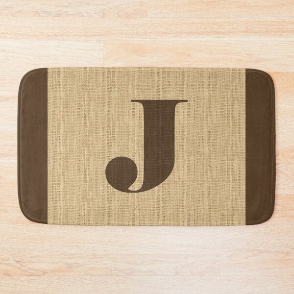 Item preview, Monogram Burlap Initial J designed and sold by Elsy's Art.