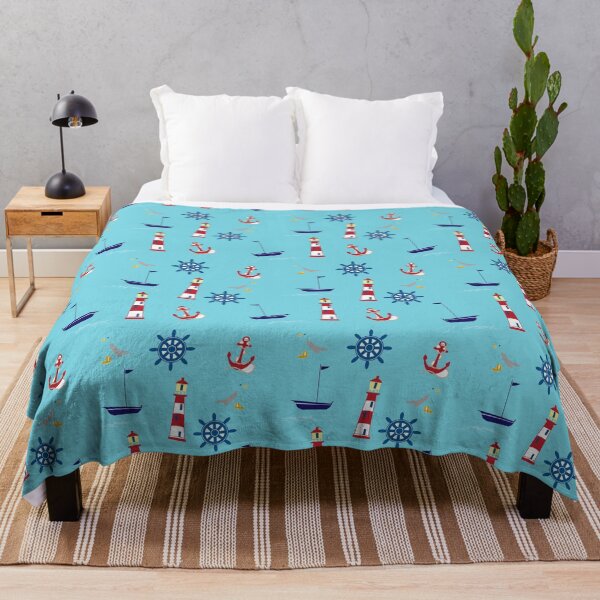 Item preview, Cool and Popular Nautical Anchor Boat Ship, a Marine Pattern designed and sold by corner-shop.