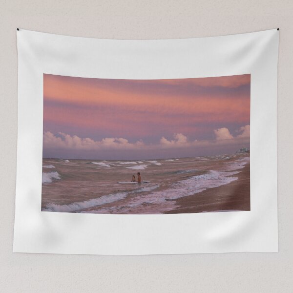 Item preview, surf at sunset designed and sold by coolorangesocks.