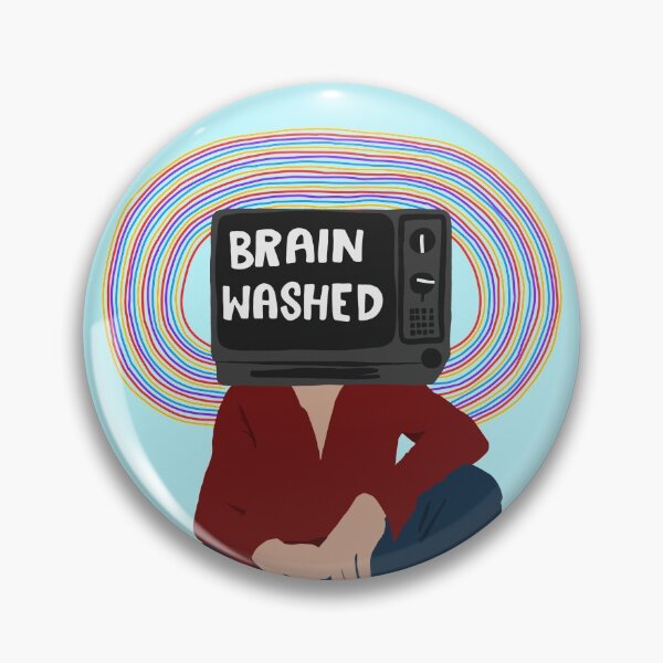 Item preview, Brain Washed TV Person designed and sold by Abbie :).