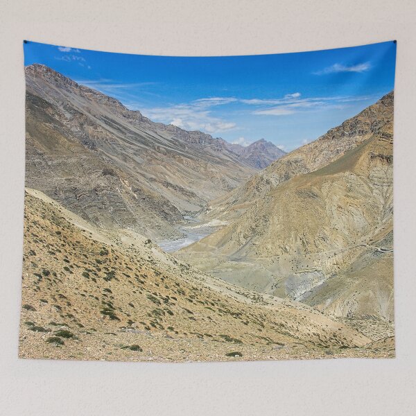 Item preview, Himalaya River Mountain Slopes Himalayan Landscape designed and sold by worldways.