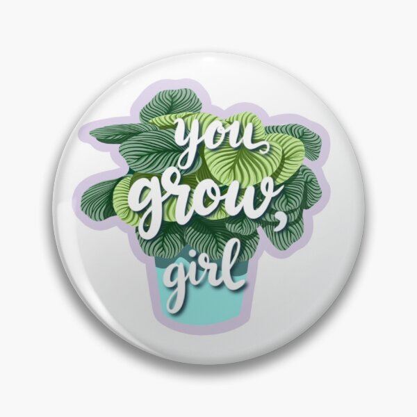 Item preview, You Grow Girl Pun designed and sold by katehickman.