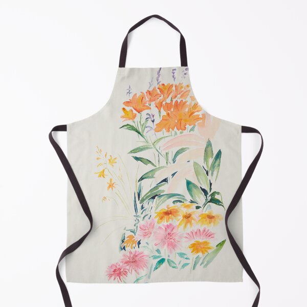 Item preview, Orange flowers designed and sold by Sue Pownall Artist.