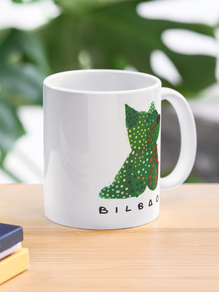 Thumbnail 1 of 6, Coffee Mug, Puppy | Bilbao | Guggenheim designed and sold by CovoStudio.