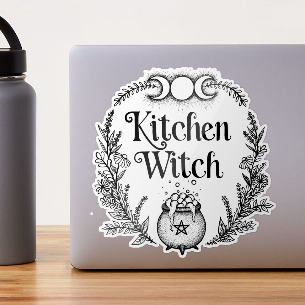 Sticker #501: Kitchen Witch